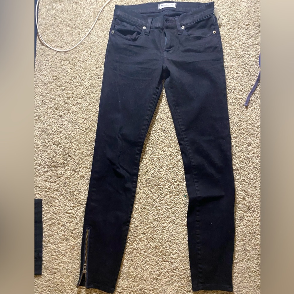 Madewell Black Skinny Jeans